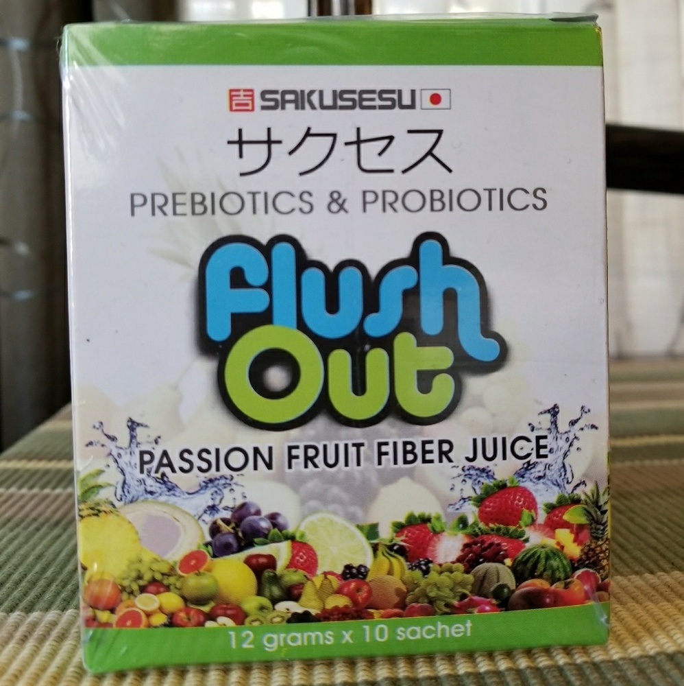 Flush Out Prebiotics & Probiotics High Fiber Juice